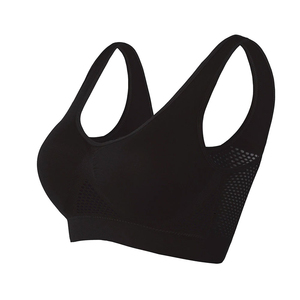 Women Plus Size Sports Bra Workout Bra Soft Polyester/Nylon Fabric Breathable High Quality Customizable Colors MADE BY BS - Product Image 1