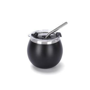 แก้วกาแฟสุญญากาศสแตนเลสขนาด 180 มล. เป็นมิตรกับสิ่งแวดล้อม เก็บความร้อนและความเย็นได้นาน 6 ชั่วโมง ขายส่ง รับสกรีนโลโก้ - Product Image 1