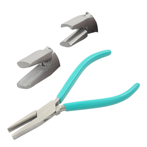 Concave & Convex Forming Plier 160mm PVC Handles W/out Spring Circlip Crimping <b>Wire</b> Stripper OEM Jewelry Making DIY <b>Crafting</b> - Product Image 1