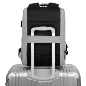 Custom Logo Waterproof Laptop Backpack with Zipper Closure Ergonomic Shoulder Straps Compartments 20-39L Capacity Unisex Design - Product Image 5