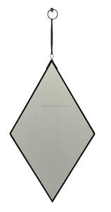 Espejo de Baño Colgante Octagonal Plateado, Borde Curvo Elegante, Diseño Moderno para Pascua, Diwali, Aniversario, Decoración del Hogar, Uso en Pared - Product Image 5