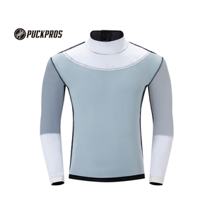 Protector de Cuello Unisex de Cuello Alto, Tejido Resistente a Cortes, Compresión, Personalizable, Ropa Interior Profesional para Jugadores de Hockey, Adultos - Product Image 2