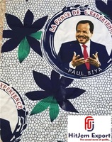 Fabricante de Telas Africanas de Algodón Estampado en Cera de Primera Calidad, Ropa Personalizada, Fábrica de Moda, OEM, ODM