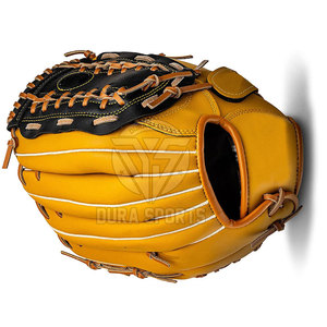 Guantes de Béisbol Profesionales al Por Mayor de Fábrica, Tamaño, Color y Logotipo Personalizados, Guantes de Béisbol de Cuero para Proveedores de Equipamiento Deportivo - Product Image 5