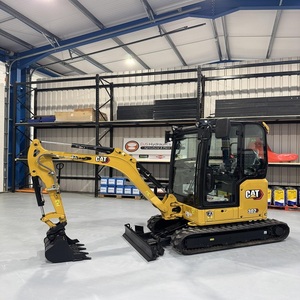 Mini-excavatrice CAT 302 CR de 2 tonnes, excavatrice sur chenilles hydraulique Caterpillar, petit équipement de construction - Product Image 3