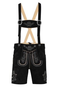 Custom Men's Lederhose Bavarian Prendas Trachten Alta calidad 2025 Kurz Lederhose Real Leather Custom Logo XL Tamaño Corto - Product Image 6