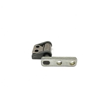 Charnière à friction 1000-0401-HNG MODEL BENT R Custom Free Stop en acier/acier inoxydable/fonte de fonte, couple de 10,0 kg.cm, finition oxyde noir