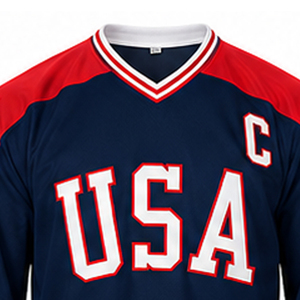 Ropa Deportiva de Alto Rendimiento, Sublimación de Primera Calidad, Cuello en V, Estilo Estadounidense, Jersey de Hockey sobre Hielo Profesional para Hombre y Jóvenes - Product Image 2