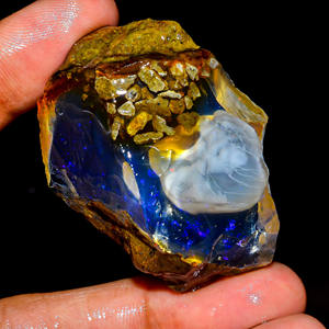 Éblouissant AAA Grade 100% naturel Welo feu éthiopien opale fantaisie huile brute pierre précieuse en vrac pour la fabrication de bijoux à bricoler soi-même tiers - Product Image 4