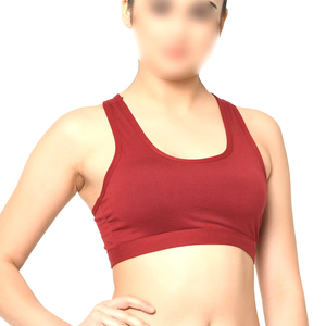 Sujetador Deportivo de Compresión para Mujer, Color Marrón, Secado Rápido, Alta Calidad, Nuevo Estilo 2026, el Mejor Proveedor - Product Image 1