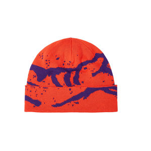 High Quality Winter slouchy custom sublimation Printed Log Street wear kit Beanie Hat <b>Cap</b> winter Warm Waffle beanie hat <b>caps</b> - Product Image 5