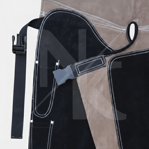 Nuevas llegadas: Chaps de cuero genuino de lujo para herradores, duraderos, de larga duración, delantal para el recorte de pezuñas con cierre de hebilla, productos ecuestres. - Product Image 6