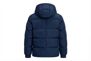 <b>Men</b> Winter Bubble Jacket Casual Streetwear Custom Logo Stand Collar Breathable <b>Thermal</b> Insulated Quilted Puffer Jacket - Product Image 6