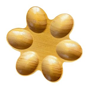 Support à œufs en bois à 24 trous pour comptoir et réfrigérateur - Product Image 4