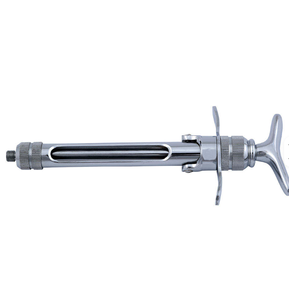 Seringues dentaires manuelles auto-aspirantes en acier inoxydable allemand, instruments de laboratoire dentaire réutilisables, fournitures pour les cliniques et les professionnels - Product Image 4