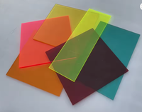 Acrylique opaque personnalisé (PMMA) Plexiglas blanc/noir/rouge/vert/jaune pour bricolage/affichage/mariage et décoration intérieure, feuilles de plastique teintées