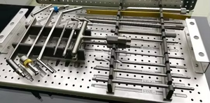 Juego de Instrumentos para Fragmentos Óseos Pequeños, Acero Inoxidable Premium, Kit Quirúrgico Reutilizable para Cirugía Ortopédica con Placas y Tornillos - Product Image 3