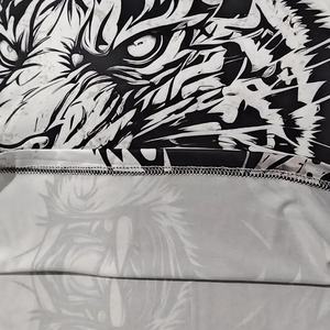 Meilleures ventes : Rashguard MMA unisexe à manches longues, coupe ajustée, col en V, imprimé dragon, anti-humidité, pour sports de plein air - Product Image 4