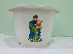 Maceta más vendida para decorar el hogar y el jardín, maceta de bendición con plástico de alta calidad - Product Image 3