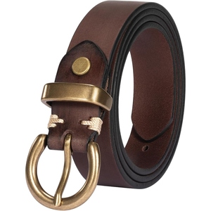 Cinturón de Cuero Genuino para Mujer, Correa de Cintura de Lujo, Artesanía Premium, Personalización de Marca, Cinturón de Cuero al por Mayor - Product Image 3