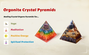Pyramide d'Orgone en Pierre de Lune Arc-en-ciel Faite à la Main, avec Éclats de Pierres Naturelles, Pyramide de Cristal d'Orgonite pour la Méditation et la Décoration Intérieure, Vente en Gros - Product Image 5