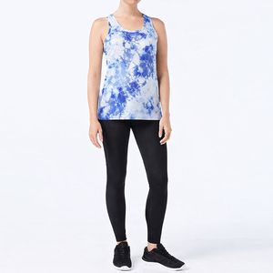 Débardeur pour femmes, séchage rapide, respirant, écologique, en coton et fibre de bambou, sans manches, pour la gym et le fitness, logo personnalisé, vêtements de sport - Product Image 2