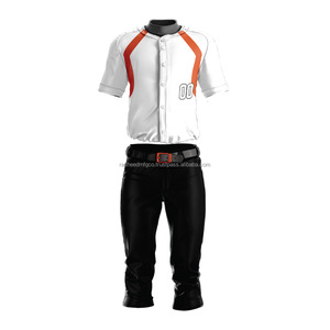 Conjunto de uniforme de béisbol para hombre de alto rendimiento Jersey y pantalones con logotipo personalizado Ropa de equipo Ropa deportiva al por mayor - Product Image 2