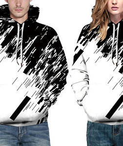 Sweat à capuche coloré tie-dye pour homme, personnalisable avec logo, en molleton technique respirant, pour adulte, hiver, streetwear, mode - Product Image 2
