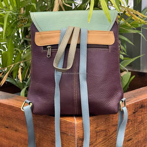 Recién llegado, mochila de cuero reciclado Vintage directamente de fábrica para mujer, mochila Vintage de hombro de gran capacidad de alta calidad - Product Image 5