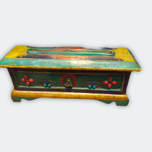 Nouveauté - Coffret en bois avec brûleurs d'encens en pierres multicolores - Product Image 5