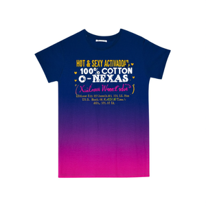 เสื้อยืดผู้หญิงสไตล์เซ็กซี่ลำลอง ผ้าฝ้ายเจอร์ซีย์ 100% ระบายอากาศดี คอกลม แขนครึ่งตัว ชายเสื้อโค้งมน ตกแต่งลายกราฟิกตัวอักษรทันสมัย - Product Image 3