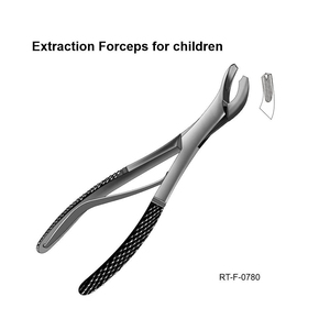 Pinzas de Extracción Dentales Ergonómicas con Patrón Inglés para Niños, Hechas de Acero Inoxidable por Roboz Tech Pakistán - Product Image 2