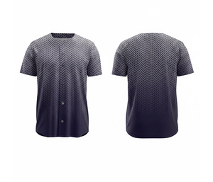 ผู้จัดจำหน่ายเสื้อเบสบอลแบบสั่งทำพิมพ์ลายเต็มตัวจำนวนมาก |   ชุดเบสบอลทีมพร้อมโลโก้และหมายเลขแบบกำหนดเอง |   ฐานผ้าโพลีเอสเตอร์ที่ระบายอากาศได้ดี - Product Image 4
