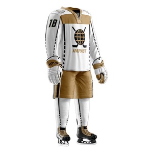 Fabricant de vêtements d'équipe de hockey sur glace, vente en gros, OEM, broderie personnalisée, fournisseur mondial de vêtements de hockey haut de gamme par sublimation - Product Image 2