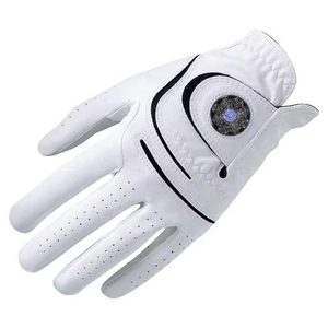 ถุงมือหนังแท้ Cabretta สำหรับตีกอล์ฟจาก Vantrex Industries แบบสวมเต็มมือ กันลื่น ปิดแบบดึง สวมใส่ได้ทั้งชายและหญิง พร้อมโลโก้สั่งทำได้ - Product Image 2
