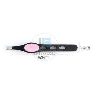 Service OEM, dernières pinces à épiler en acier inoxydable personnalisées, écologiques, légères, en grande quantité, style classique - Product Image 4