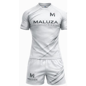 Uniforme de Rugby Sublimado de Moda 2026, Tela Ecológica, Diseño Personalizado, Conjunto de Camiseta de Rugby Corta, Ropa Deportiva Profesional para Clubes y Equipos - Product Image 1