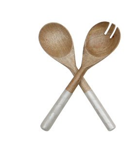 Wood Enamel Printed <b>Spoon</b> With Flamingo Pattern Long Handle Creative Stylish Dining Tabletop <b>Serving</b> <b>Spoon</b> - Product Image 4