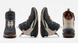 Botas de Motociclismo para Exteriores de Alta Calidad con Logotipo Personalizado, Impermeables, Antideslizantes, Zapatos de Motociclismo de Cuero Duradero, OEM ODM - Product Image 2