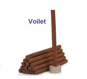 แท่งธูปหอมสีม่วงธรรมชาติวัสดุไม้สีน้ำตาลในราคาชั้นนำ - Product Image 1