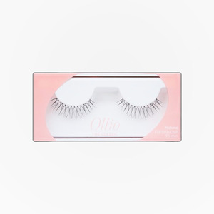 Faux cils magnétiques Ollio The Classic Full Strip Eyelashes Natural Made in Korea, extensions de cils en bande. - Product Image 3