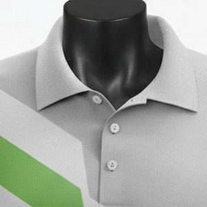 Chemise pour homme avec logo personnalisé professionnel, motif uni, tissu tricoté, coupe confortable, design personnalisable - Product Image 3