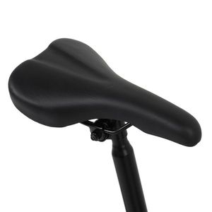 Bicicleta Plegable Negra de Acero con Alto Contenido de Carbono de 20 Pulgadas y 150 kg de Capacidad para Viajes Diarios, Marca CamPingSurvivals - Product Image 3