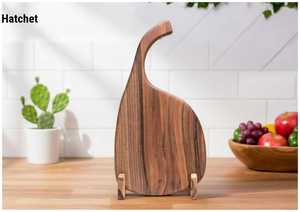 Tabla de Cortar de Madera Rectangular UO Trendy Desire con Patrón Grabado, Antideslizante, con Agarre y Logotipo - Product Image 5