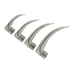 Set de Laringoscopio McCoy Flexi Tip de Fibra Óptica con 4 Hojas, Instrumento Quirúrgico de Diagnóstico ENT en Acero Inoxidable - Product Image 3