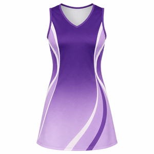 Offre Spéciale Nouveau Design 2026 Maillot de Netball Respirant Écologique pour Femmes Adultes 100% Polyester Faible MOQ Meilleure Vente Service OEM - Product Image 3