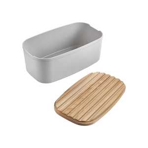 Conteneur de rangement de cuisine de luxe avec couvercle en bois pour une organisation élégante de la garde-manger et une décoration moderne du comptoir - Product Image 4