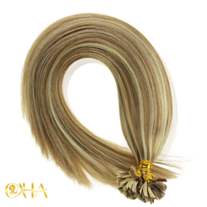 Extensions de cheveux naturels Remy vietnamiens de qualité supérieure, 100g, à pointe I, fixation Nano Ring, double trame aux pointes, colorées, OEM ODM - Product Image 4
