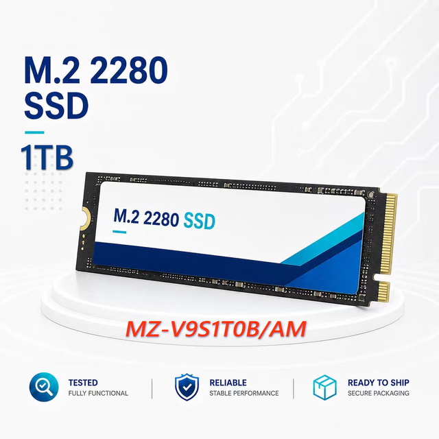 Used 990 EVO Plus SSD 1TB, PCIe Gen 4x4, M.2 2280 Storage for PC/Laptops, (MZ-V9S1T0B/AM)