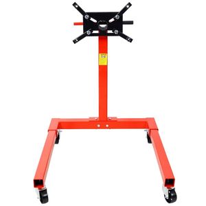 Supporto per Motore in Metallo Personalizzabile da 1500 LBS con 4 Bracci Regolabili e Testa Rotante a 360 Gradi, Supporto per Motore a 4 Ruote per Garage - Product Image 6